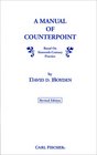 A Manual of CounterPoint