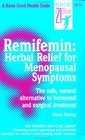Remifemin Herbal Relief For Menopausal Symptoms