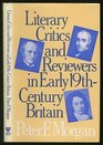 Literary Critics and Reviewers in Early NineteenthCentury Britain