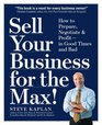 Sell Your Business for the Max