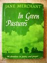 In green pastures