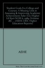 Student Goals for College and Courses A Missing Link in Assessing and Improving Academic Achievement ASHEERIC Higher Education Report Series
