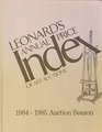 Leonard's ANNUAL Price Index of Art Auctions Volume 5