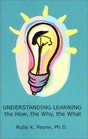 Understanding Learning: the How, the Why, the What