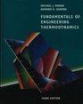 Fundamentals of Engineering Thermodynamics Third Edition and Problem Set Supplement to Accompany Fundamentals to Thermodynamics and Interactive Thermodynamics V 15 and Appendices to Accompany Fundamentals of Engineering Thermodynamics Third Edition