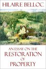 An Essay on the Restoration of Property