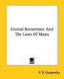 Eternal Recurrence and the Laws of Manu