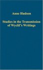 Studies in the Transmission of Wyclif's Writings