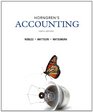 Horngren's Financial  Managerial Accounting Plus NEW MyAccountingLab with Pearson eText  Access Card Package