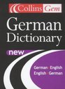 Collins Gem Dictionary German