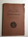 The First Authorzed English Bible and the Canmer preface