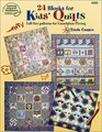 24 Blocks for Kids' Quilts