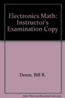 Electronics Math Instructor's Examination Copy