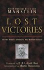 Lost Victories The War Memoirs of Hitler's Most Brilliant General