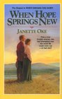 When Hope Springs New (Canadian West, Bk 4) (Large Print)