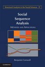 Social Sequence Analysis Methods and Applications