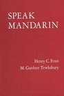 Speak Mandarin Textbook