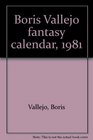 Boris Vallejo fantasy calendar 1981