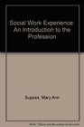 The Social Work Experience An Introduction to the Profession and Its Relationship to Social Welfare Policy