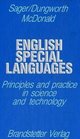 English Special Languages Principles and Practice in Science and Technology