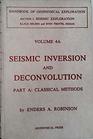 Seismic Inversion  Deconvolution Classical Methods/Part A