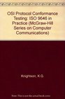 Osi Protocol Conformance Testing Is 9646 Explained