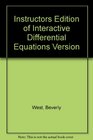 Instructors Edition of Interactive Differential Equations Version