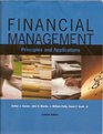 Financial Management Principles  Applications Custom