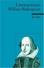 William Shakespeare Literaturwissen fr Schule und Studium