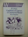 Fidic Conditions of Contract A Commercial Manual