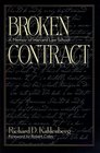 Broken Contract A Memoir of Harvard Law School