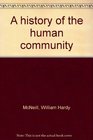 A history of the human community