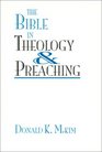 The Bible in Theology  Preaching