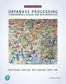 Database Processing Fundamentals Design and Implementation