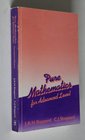 Pure Mathematics for Advanced Level Complete Volume