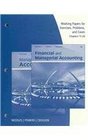 Working Papers Chapters 1528 for Needles/Powers/Crosson's Financial and Managerial Accounting