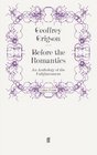 Before the Romantics An Anthology of the Enlightenment