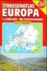 Strassenatlas Europa 12 000 000 mit Ortsverzeichnis