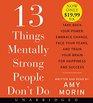 13 Things Mentally Strong People Don't Do Unabridged Low Price CD