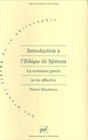 Introduction a l'Ethique de Spinoza