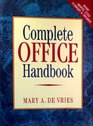Complete Office Handbook Borders Press Edition