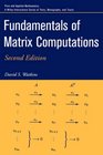 Fundamentals of Matrix Computations