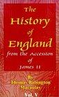 The History of England from the Accession of James II Book Five