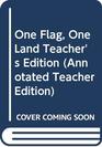 One Flag One Land Teacher's Edition