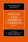 The Cambridge History of African and Caribbean Literature Two Volume Hardback Set