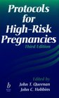 Protocols for HighRisk Pregnancies