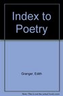 Index to Poetry