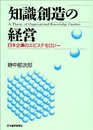 Chishiki sozo no keiei Nihon kigyo no episutemorogi  A theory of organizational knowledge creation