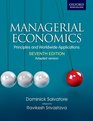 Managerial Economics Principles and Worldwide Application