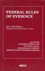 Federal Rules of Evidence 20112012 with Evidence Map